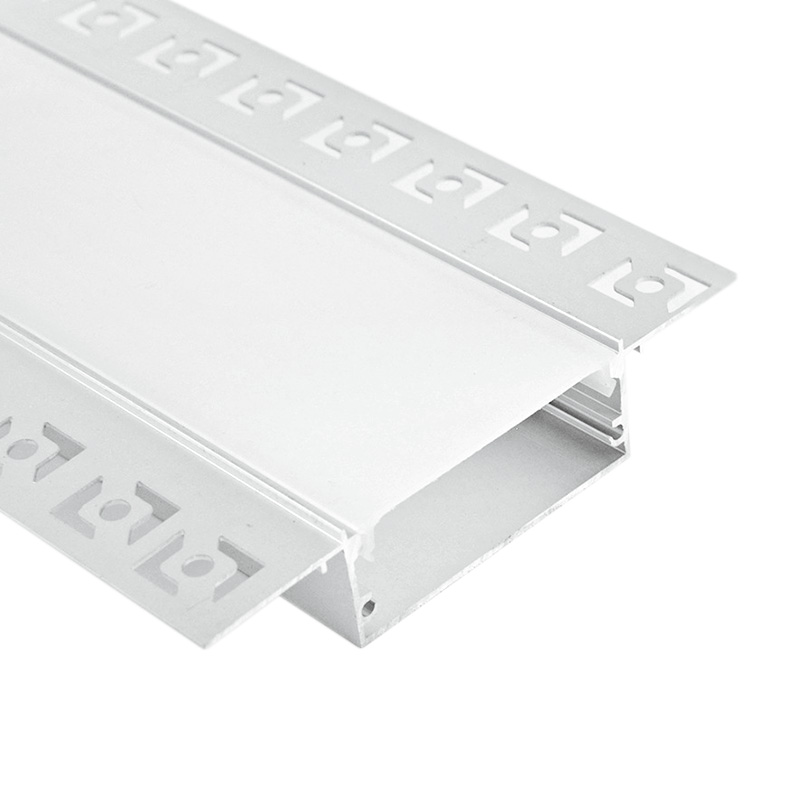 2 Inch Wide LED Plaster In Channel Profile, 45mm Inner